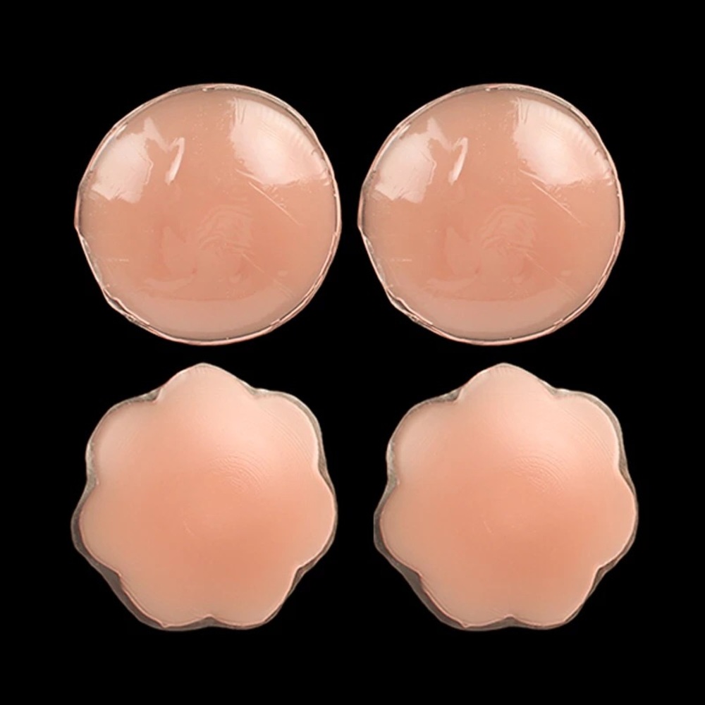 1pairs Self Adhesive SILICONE NIPPlE COVERS - Picture 2 of 5